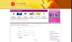 
							         Know Property Details - Official Website of Chandigarh Administration								  
							    