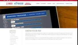
							         Know Your Pay – Crete Carrier Corporation								  
							    