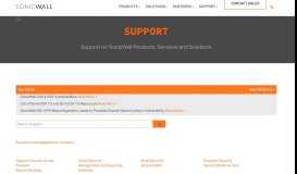 
							         Knowledge Base - | SonicWall								  
							    