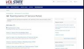 
							         Knowledge Base - TeamDynamix (IT Service Portal)								  
							    