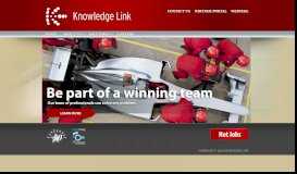 
							         Knowledge Link - The official web site for Knowledge Link								  
							    