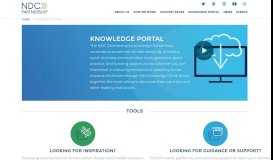 
							         Knowledge Portal | NDC Partnership								  
							    