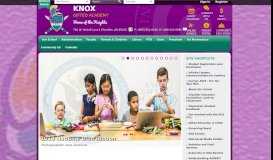 
							         Knox Gifted Academy / KGA Front Page								  
							    
