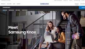 
							         Knox Solutions | Mobile Solutions | Samsung Business UK								  
							    
