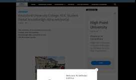 
							         Knutsford University College, KUC Student Portal: knutsfordgh.ddns ...								  
							    