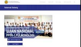 
							         Kolegium Pulmonologi dan Kedokteran Respirasi Indonesia – Portal ...								  
							    