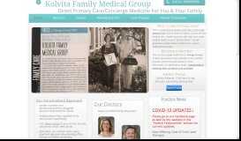 
							         Kolvita Family Medical Group								  
							    