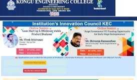 
							         Kongu Engineering College								  
							    