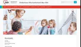 
							         Kontakt - AWO Kinderhaus Villa Kunterbunt Neu-Ulm								  
							    