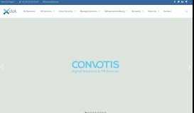 
							         Kontakt - CONVOTIS AG								  
							    