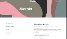 
							         Kontakt - Sofort GmbH - A Klarna Group Company - Sofortüberweisung								  
							    