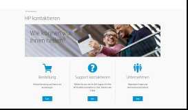 
							         Kontakt zu HP / Kundenservice | HP® Deutschland - HP.com								  
							    
