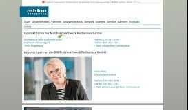 
							         Kontaktdaten der Müllheizkraftwerk Rothensee GmbH - MHKW ...								  
							    