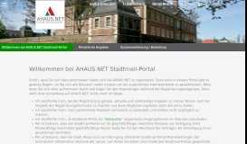 
							         Konto einrichten | AHAUS.NET Freemail – Cloudmail made in Germany								  
							    