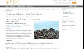 
							         Korea: Korea University | International Exchanges | Study Abroad ...								  
							    
