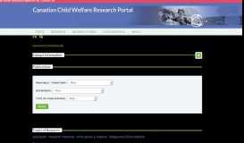
							         Kovach, Margaret | Canadian Child Welfare Research Portal								  
							    
