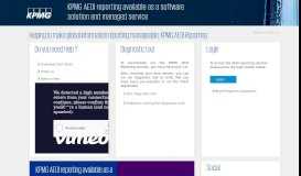 
							         KPMG AEoI Reporting Web Portal								  
							    