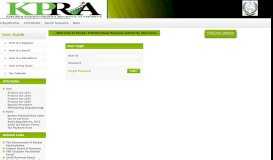 
							         KPRA - Taxpayer Facilitation Portal								  
							    