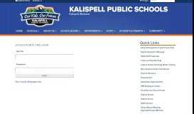 
							         KPS login - Kalispell Public Schools								  
							    