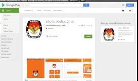 
							         KPU RI PEMILU 2019 - Apps on Google Play								  
							    