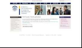 
							         Krankenversicherung • Europa-Universität Viadrina / EUV								  
							    
