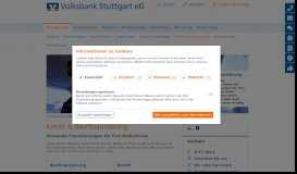 
							         Kredit & Baufinanzierung | Volksbank Stuttgart eG								  
							    