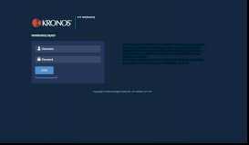 
							         Kronos Timekeeping - Kronos Login Kronos Login - entertimeonline.com								  
							    