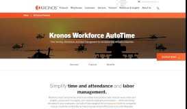 
							         Kronos Workforce AutoTime								  
							    