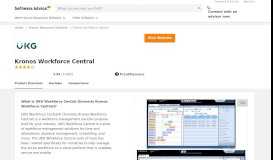 
							         Kronos Workforce Central Software - Reviews & Pricing								  
							    