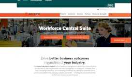 
							         Kronos Workforce Central Suite; Workforce Management | Kronos								  
							    