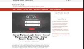 
							         Krowd Darden Login Guide - Krowd Darden App Download - Krowd ...								  
							    