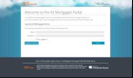 
							         KS Mortgages Portal : Please sign in								  
							    