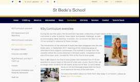 
							         KS5 Curriculum overview - St Bede's School								  
							    