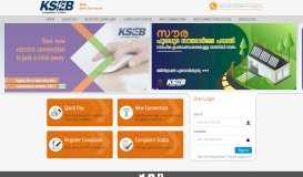 
							         KSEB Web Self Service								  
							    