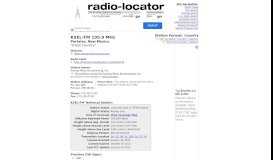
							         KSEL-FM 105.9 MHz - Portales, NM - Radio-Locator.com								  
							    