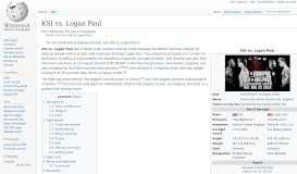 
							         KSI vs Logan Paul - Wikipedia								  
							    