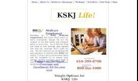 
							         KSKJ Life Medicare Supplement - Medicare Supplemental Insurance								  
							    