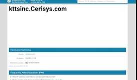 
							         kttsinc.cerisys.com : Interpreter Scheduling and Billing								  
							    