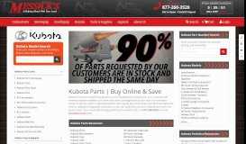 
							         Kubota Parts | Buy Online & Save - Messicks								  
							    