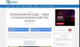 
							         KubotaCreditUsa Login – Make A Payment Kubota Credit Usa ...								  
							    