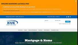 
							         KUE Federal Credit Union: Home								  
							    