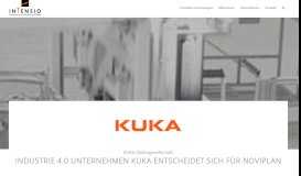 
							         KUKA Aktiengesellschaft – intensio.de								  
							    