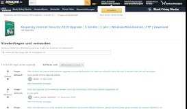 
							         Kundenfragen und -antworten - Amazon.de								  
							    