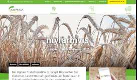 
							         Kundenportal myfarmvis – AGRAVIS Raiffeisen AG								  
							    