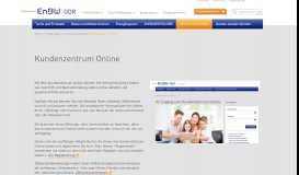 
							         Kundenzentrum Online - Service und Kontakt - Privatkunden - EnBW ...								  
							    