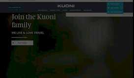 
							         Kuoni Jobs - Careers at Kuoni - We live and love travel								  
							    