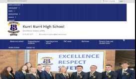 
							         Kurri Kurri High School: Home								  
							    