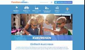 
							         Kurzurlaub für die ... - Familienreisen.de - Das Portal für Familienurlaub								  
							    