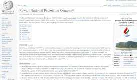 
							         Kuwait National Petroleum Company - Wikipedia								  
							    