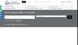 
							         Kuwait Vacancy - No.1 Job Portal in Kuwait								  
							    
